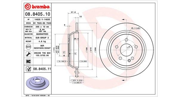 MAGNETI MARELLI Jarrulevy 360406007400